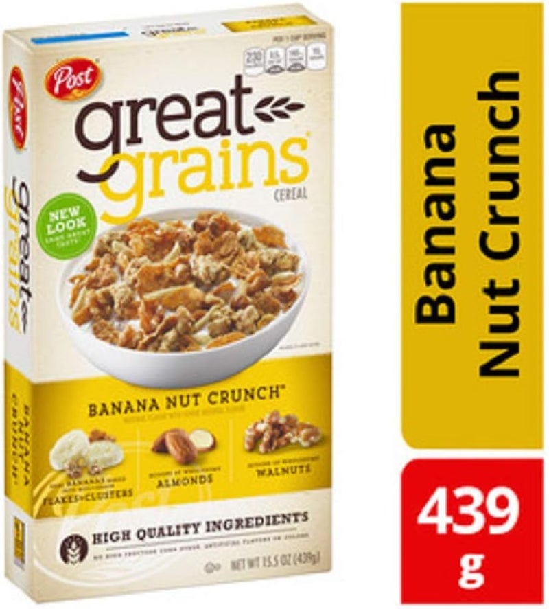 Post Great Grains Banana Nut Crunch Cereal - Image 2